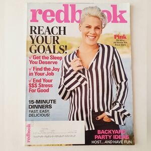 Redbook Magazine June, 2018 - Pink - On Why All Moms Are Rock Stars